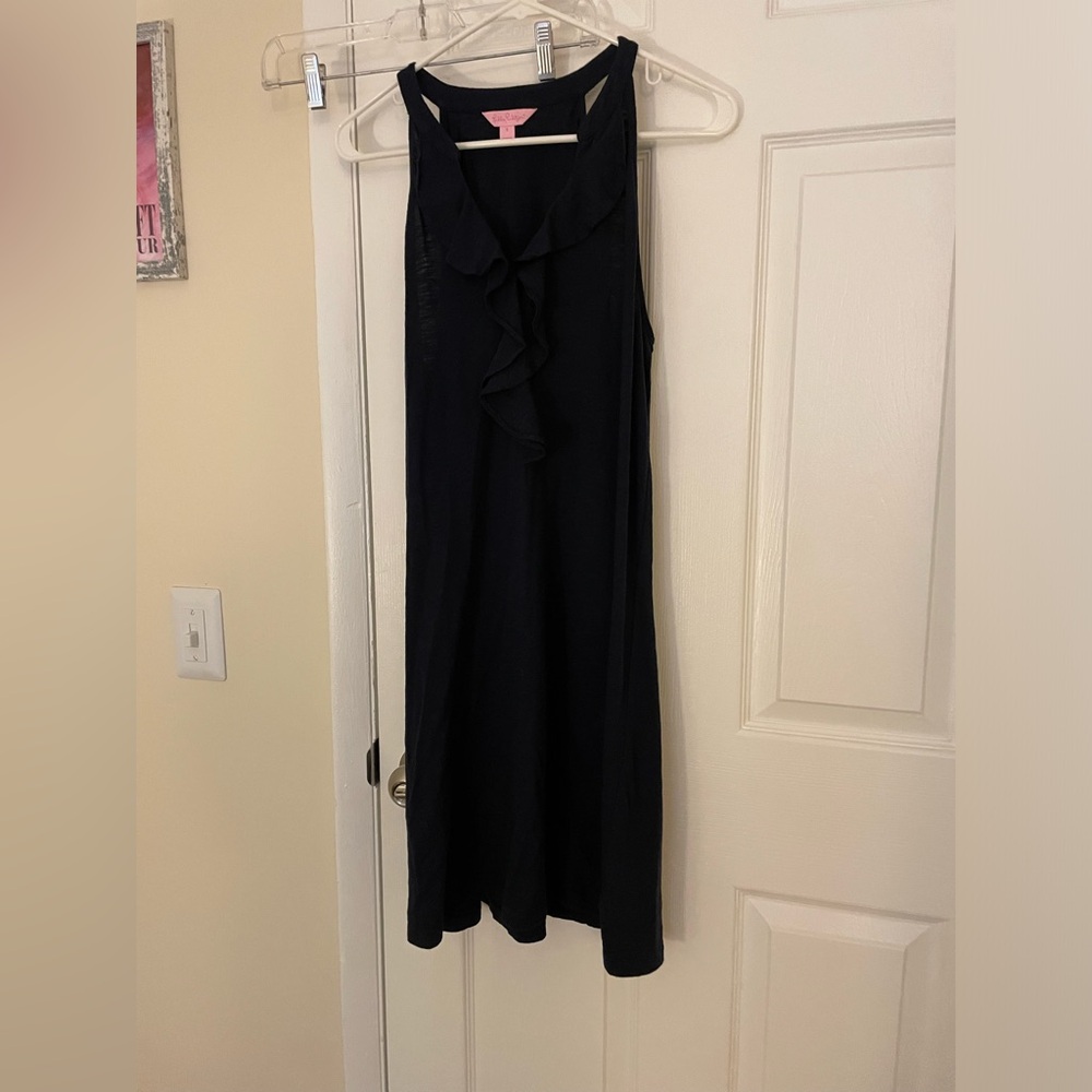 Lilly pulitzer size small navy dress